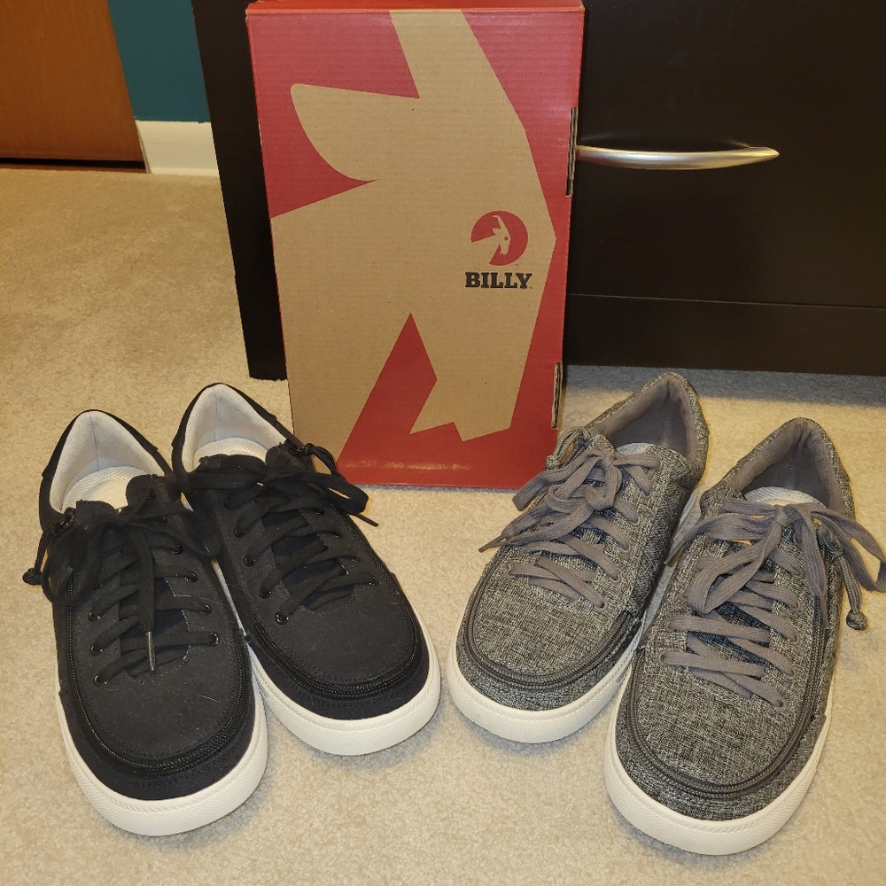 2 Pairs Billy Footwear Classic Sneakers